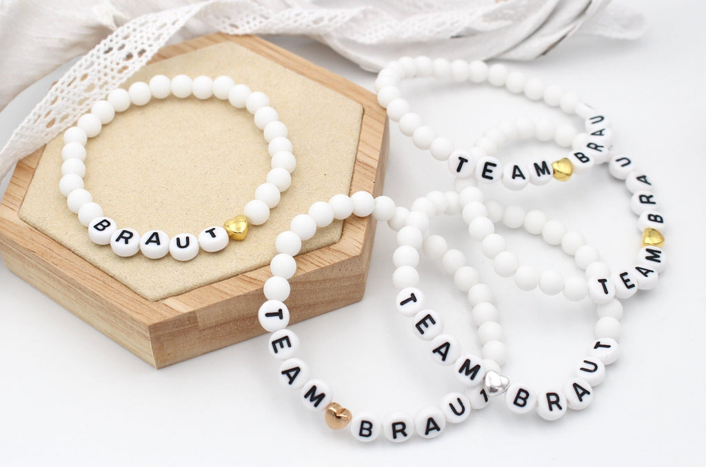 Team Bride Armbänder Set
