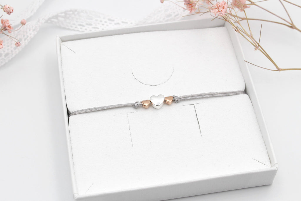 Mutter Töchter Armband in Schmuckschachtel zum Verschenken an deine Tochter oder Mama