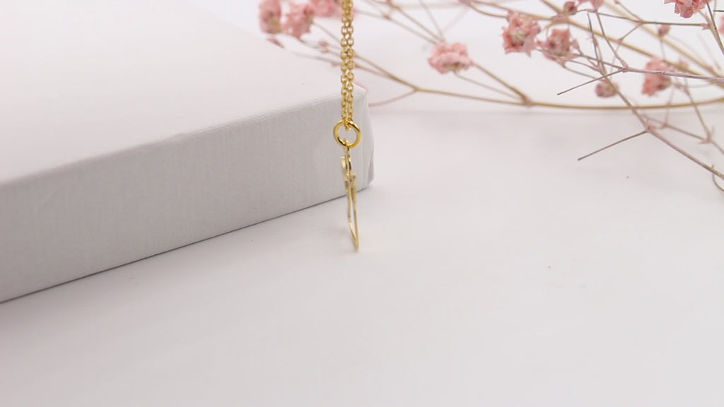Video Kommunion Kette Schutzengel 925 Silber