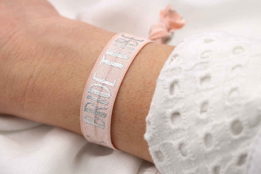 JGA Armbänder für den Junggesellinnenabschied der Braut und die Hochzeit