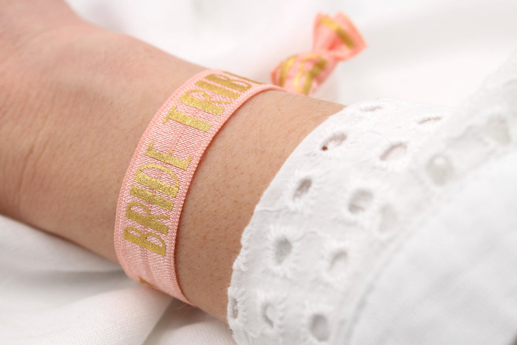 JGA Armbänder für den Junggesellinnenabschied der Braut und die Hochzeit