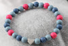 buntes Perlen Armband für Schulkind zur Einschulung und erster Schultag